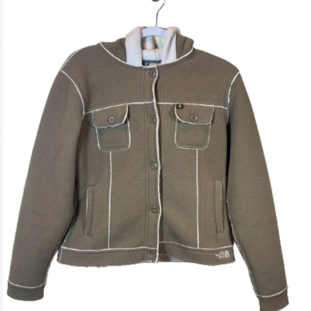 The North Face A5 Series Fleece Western Style Jacket size Medium